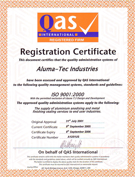 ISO 9001:2000